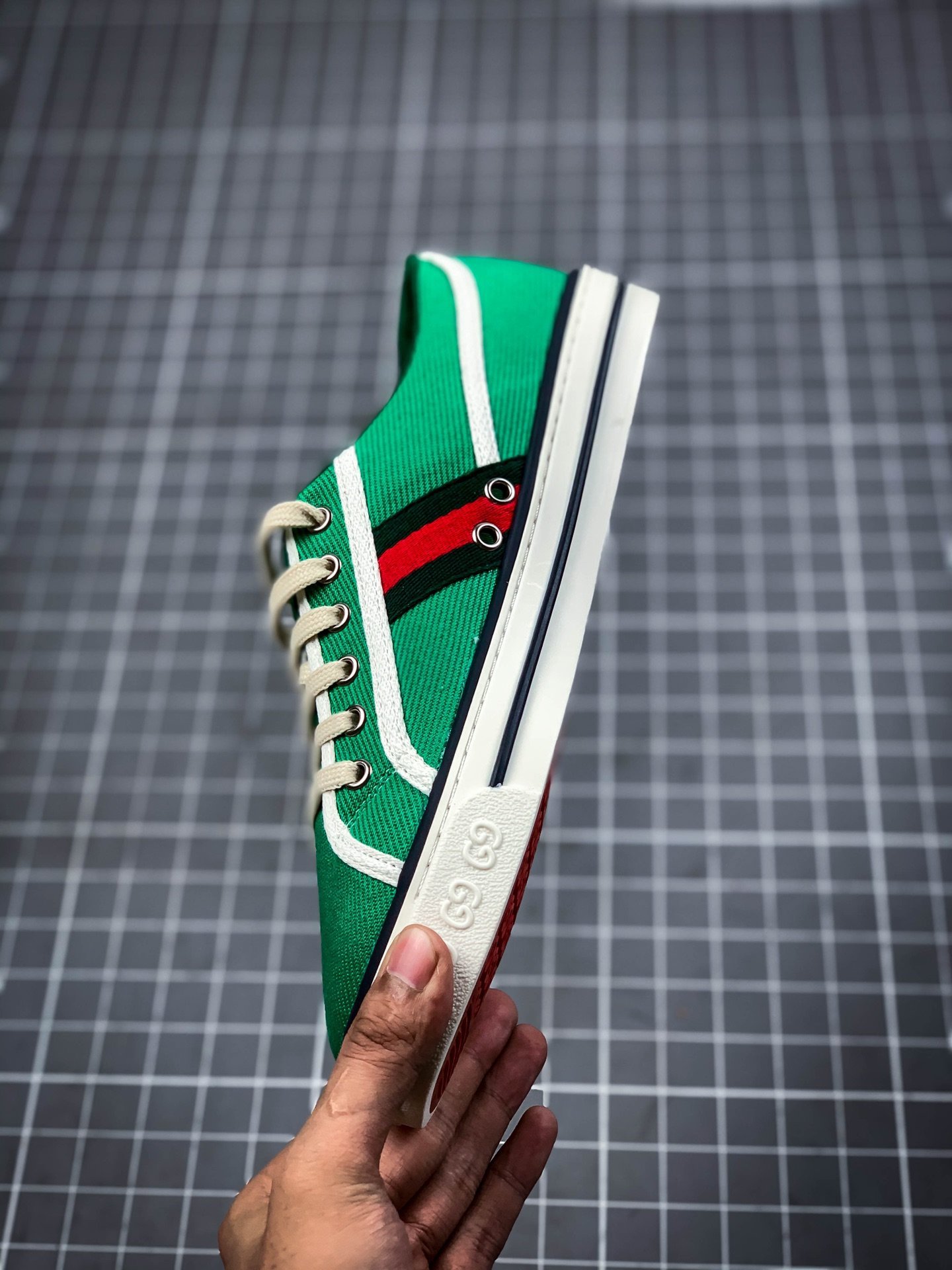 Gucci tennis 1977 gg canvas gt-00bvgbtggk