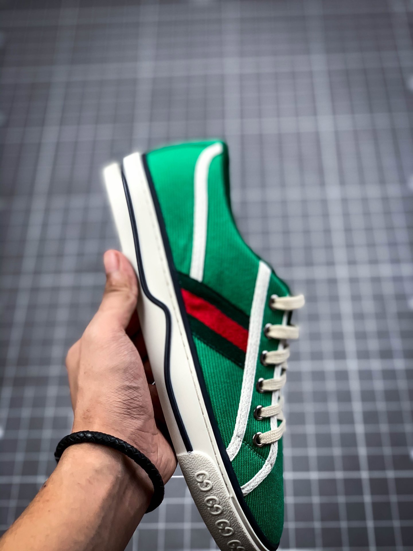 Gucci tennis 1977 gg canvas gt-00bvgbtggk