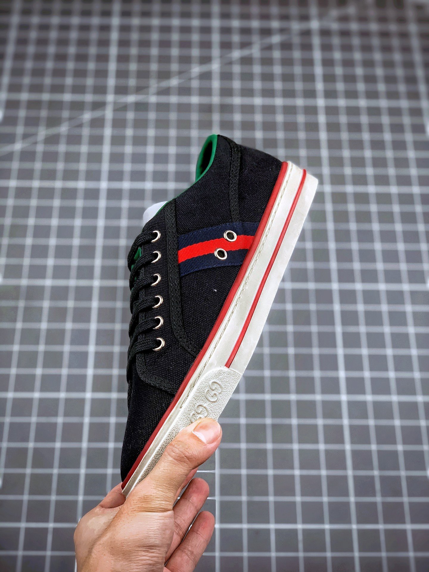 Gucci tennis 1977 gg canvas gt-00c9erdhdh