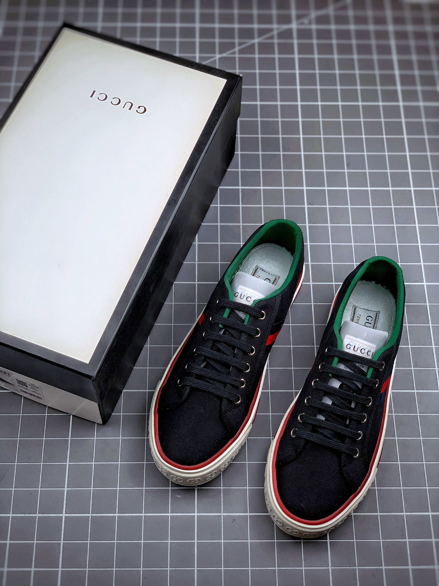 Gucci tennis 1977 gg canvas gt-00c9erdhdh