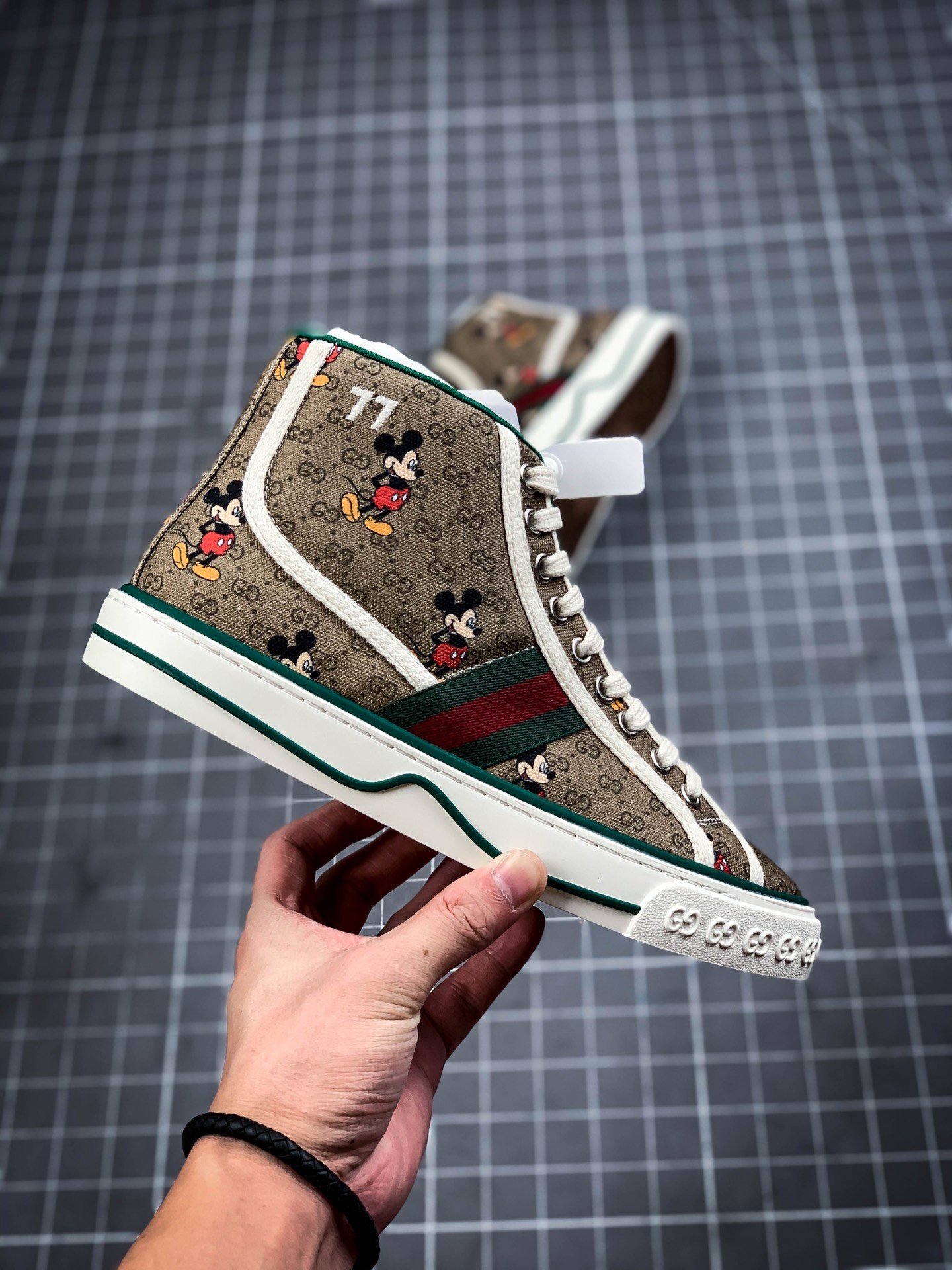 Gucci tennis 1977 gg canvas gt-00e9knwh8h