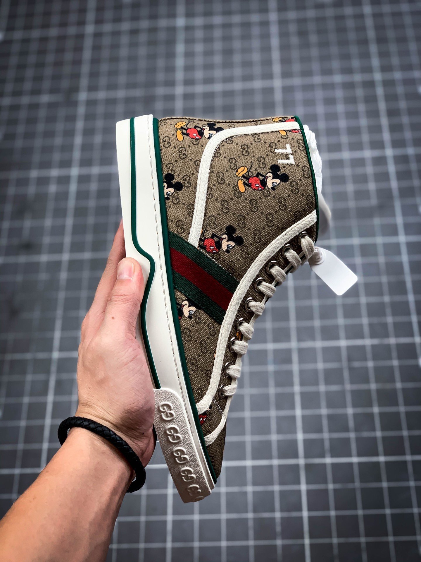 Gucci tennis 1977 gg canvas gt-00e9knwh8h