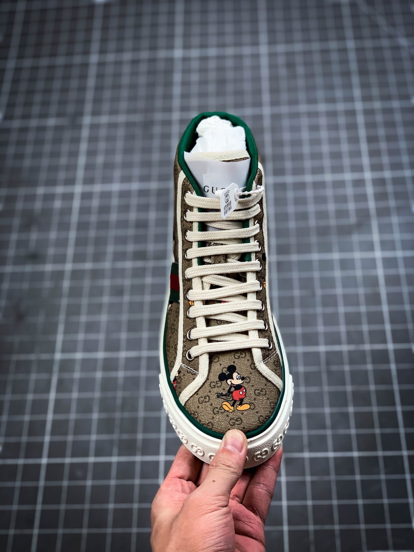 Gucci tennis 1977 gg canvas gt-00e9knwh8h