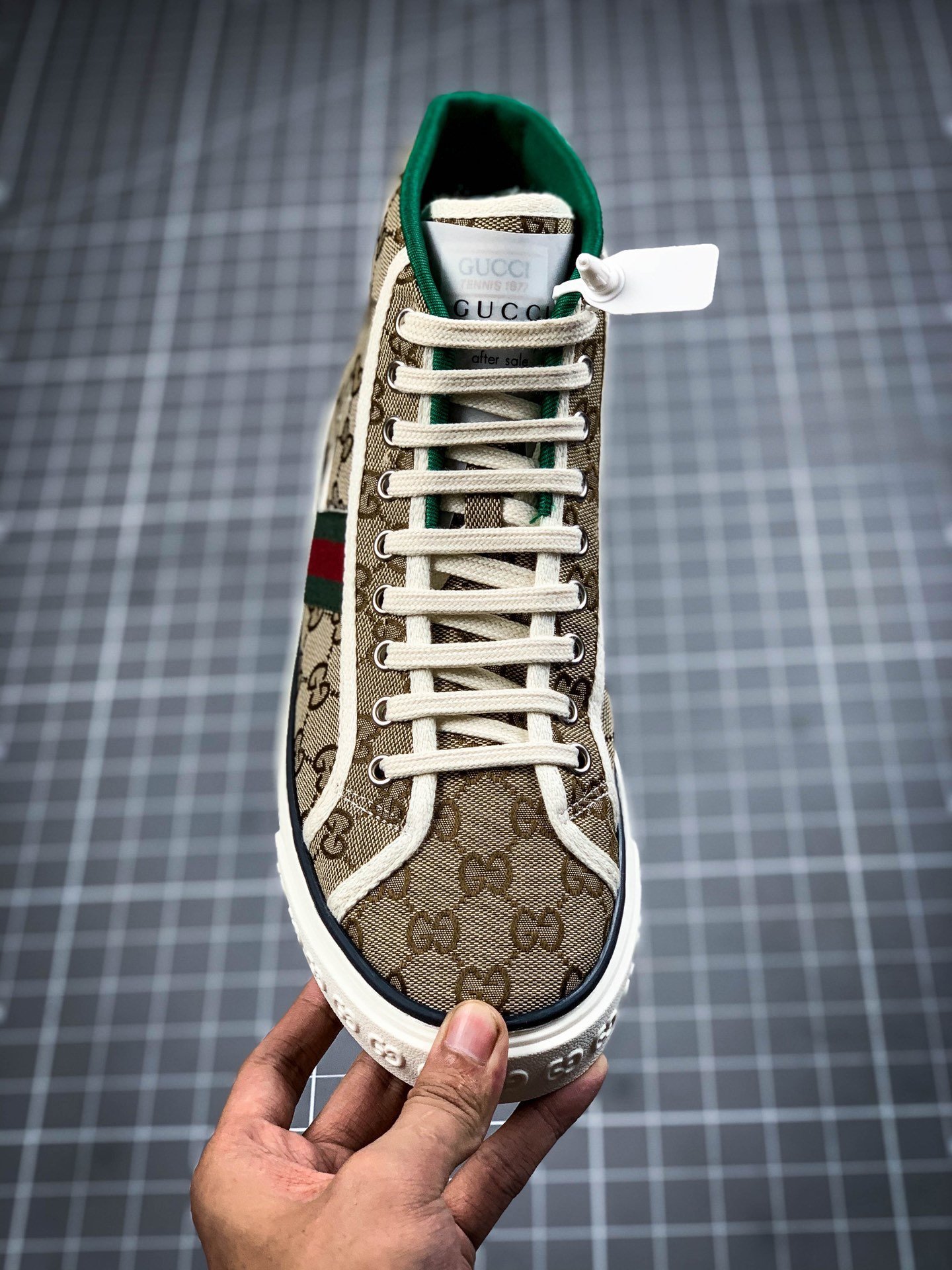 Gucci tennis 1977 gg canvas gt-00gzhfygy3
