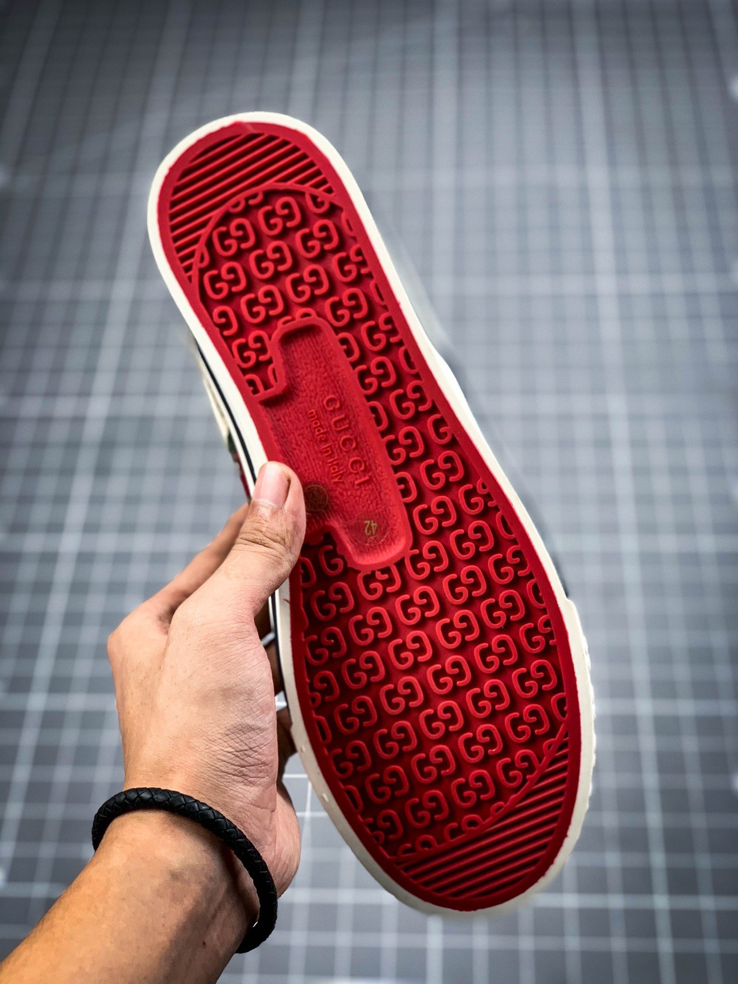 Gucci tennis 1977 gg canvas gt-00gzhfygy3