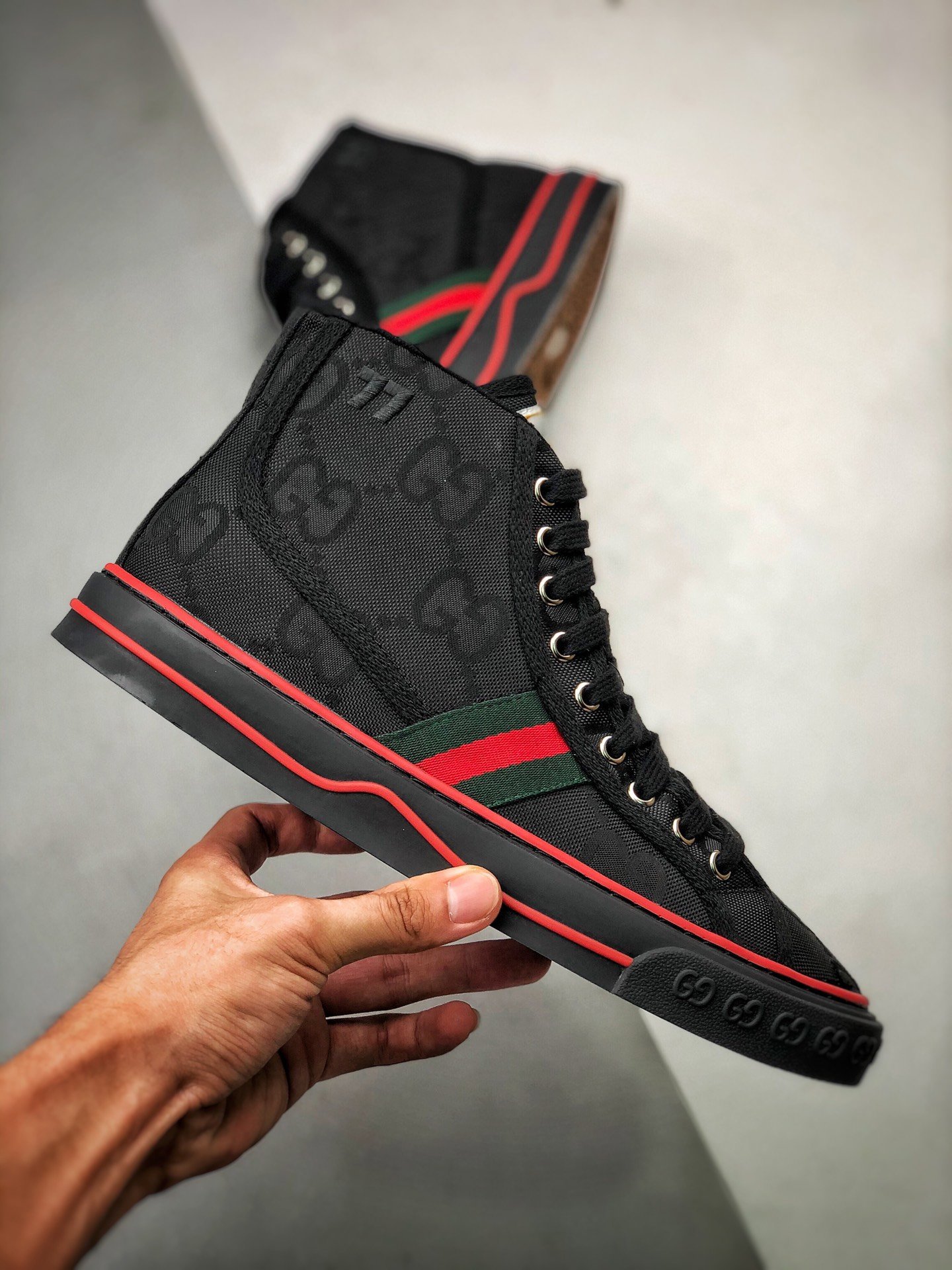 Gucci tennis 1977 gg canvas gt-00nsgxayqr