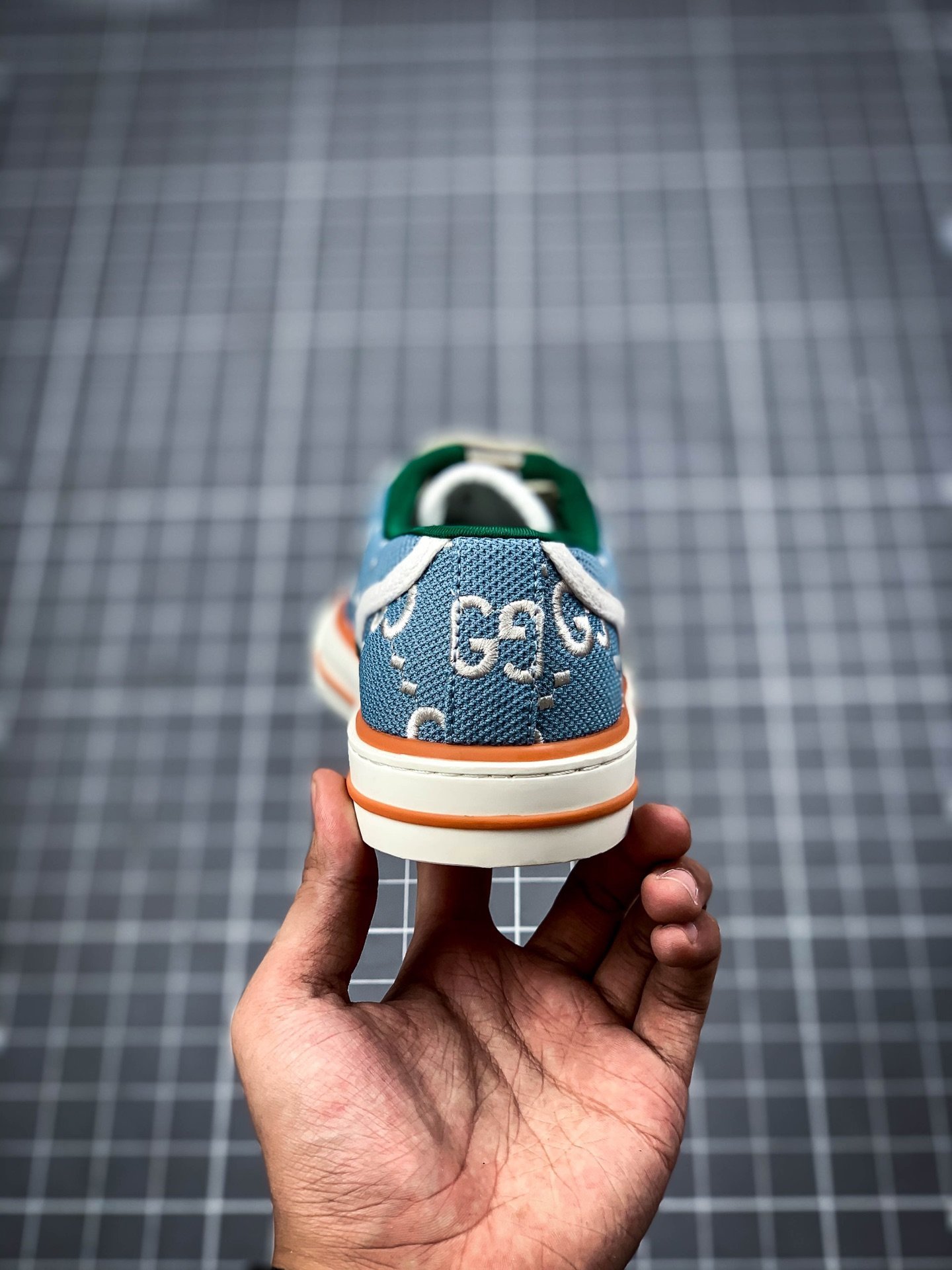 Gucci tennis 1977 gg canvas gt-00tfqcpdyz