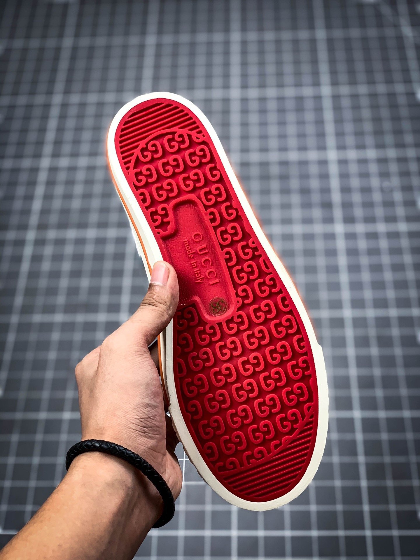 Gucci tennis 1977 gg canvas gt-00tfqcpdyz