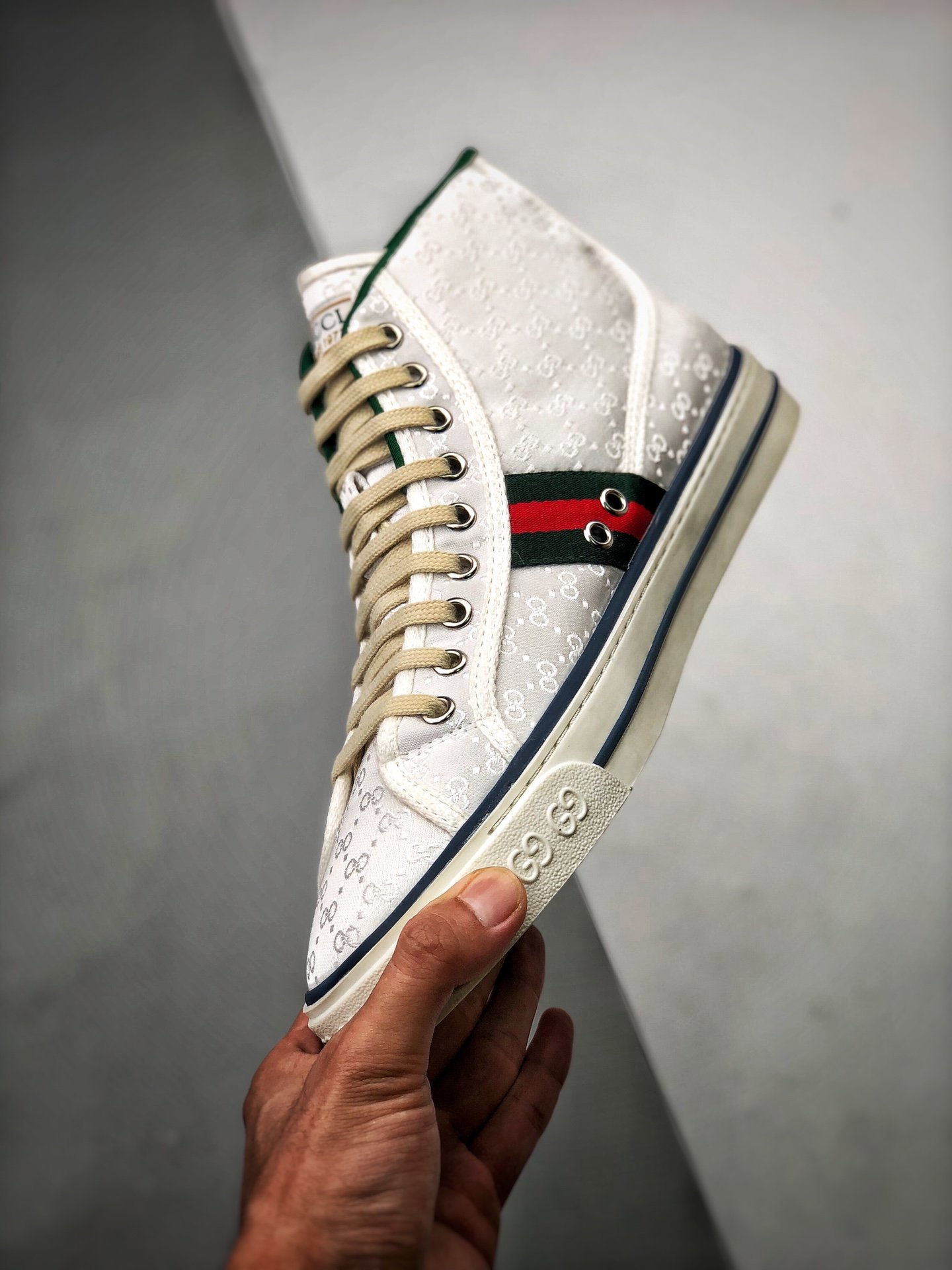 Gucci tennis 1977 gg canvas gt-00thbe88ic