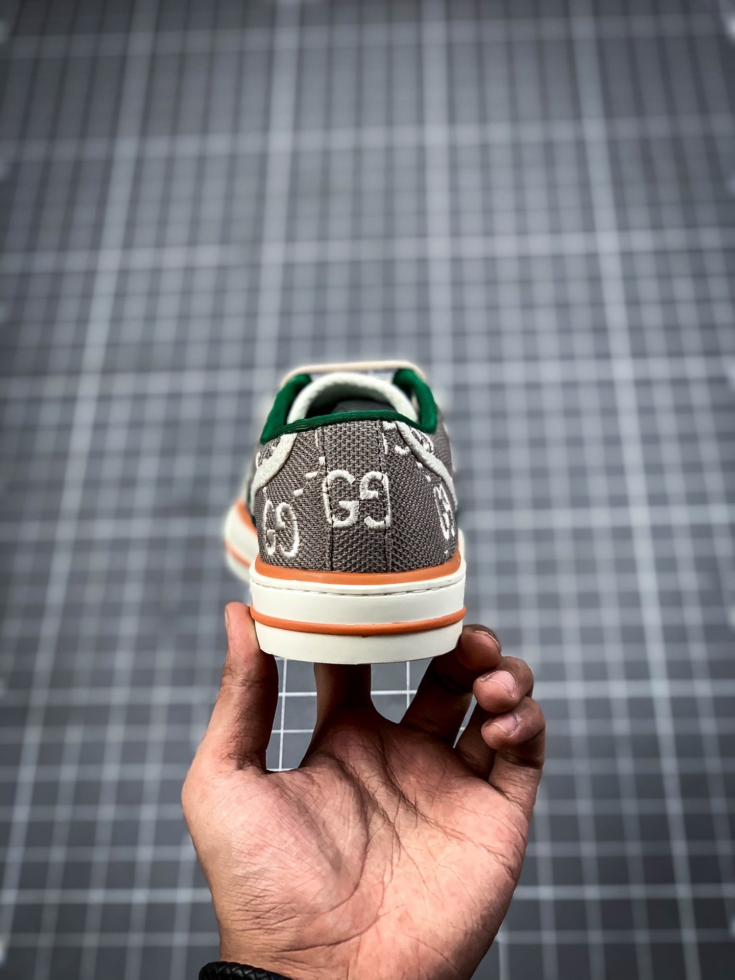 Gucci tennis 1977 gg canvas gt-00ubefkcp9