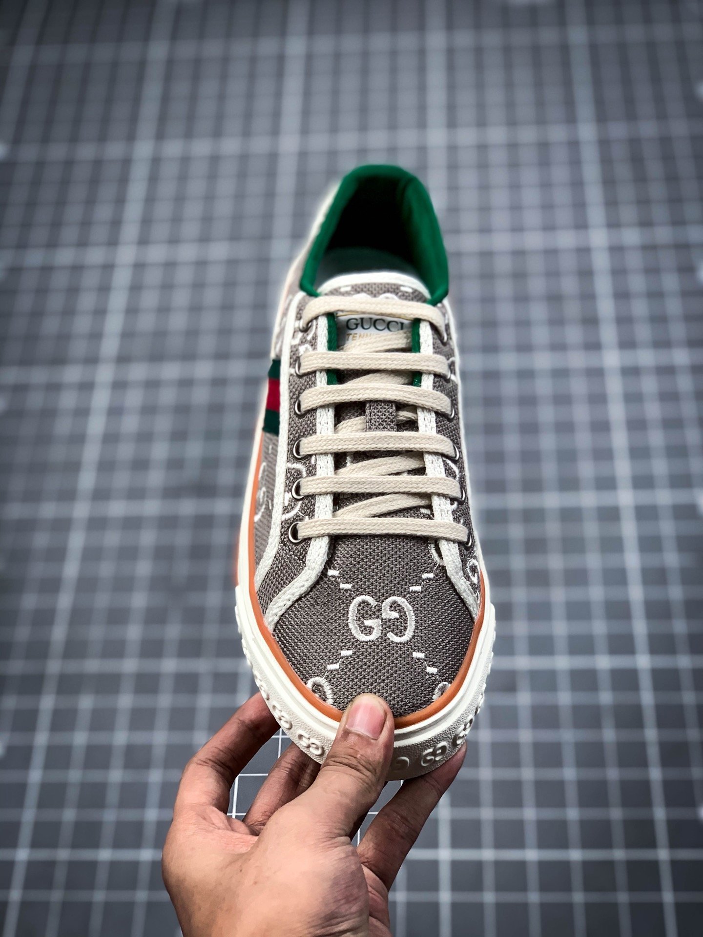 Gucci tennis 1977 gg canvas gt-00ubefkcp9