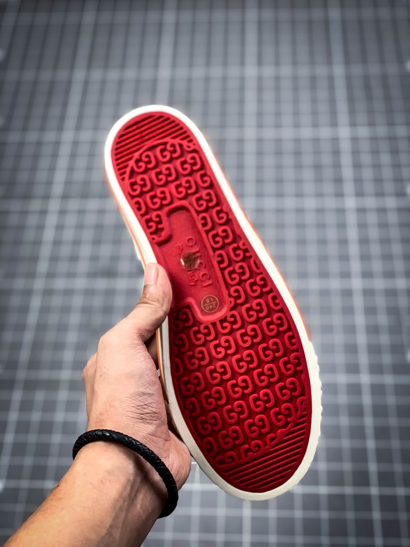 Gucci tennis 1977 gg canvas gt-00ubefkcp9