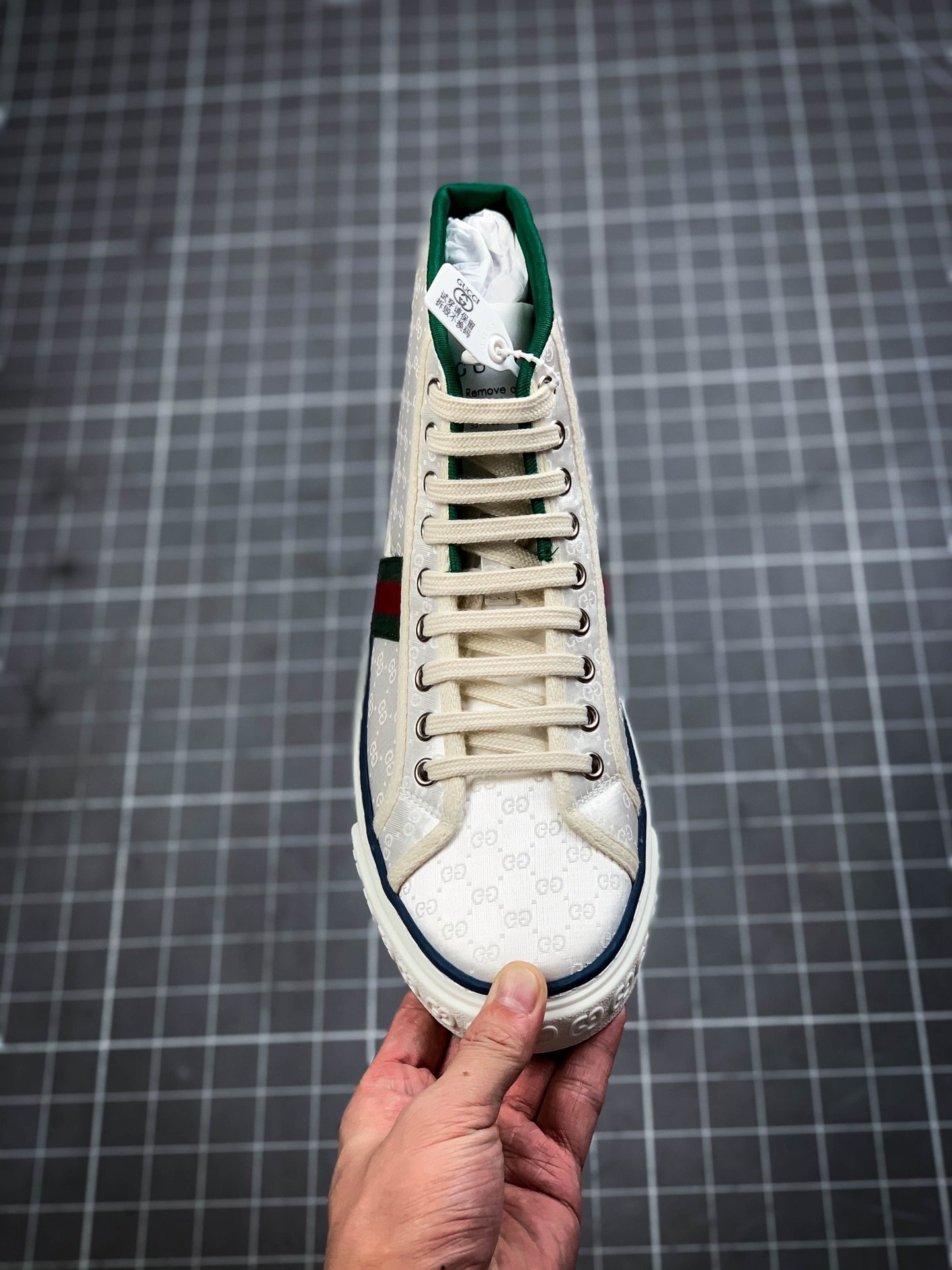 Gucci tennis 1977 gg canvas gt-00xe9xeavu