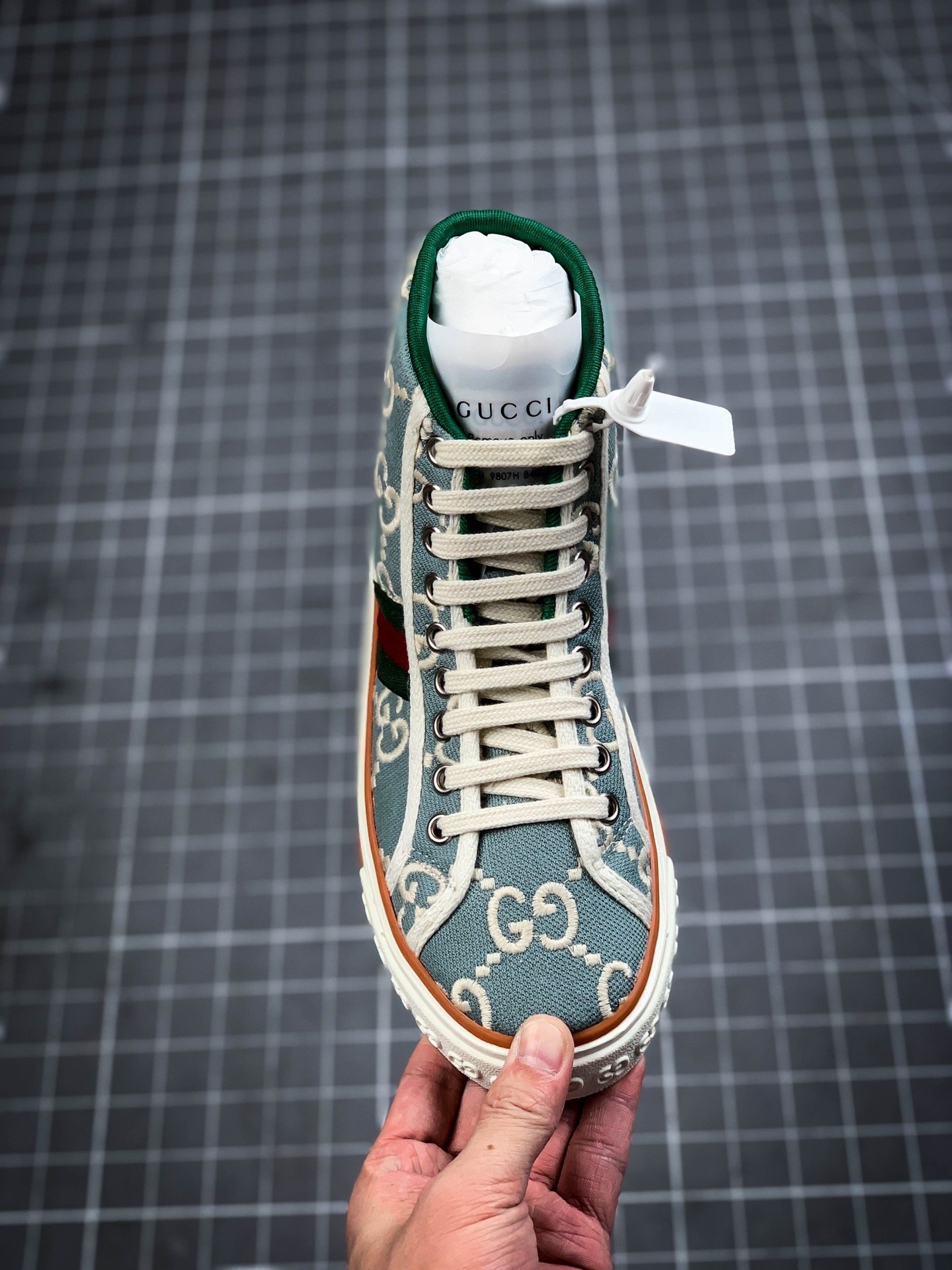 Gucci tennis 1977 gg canvas gt-00ywzofbcm