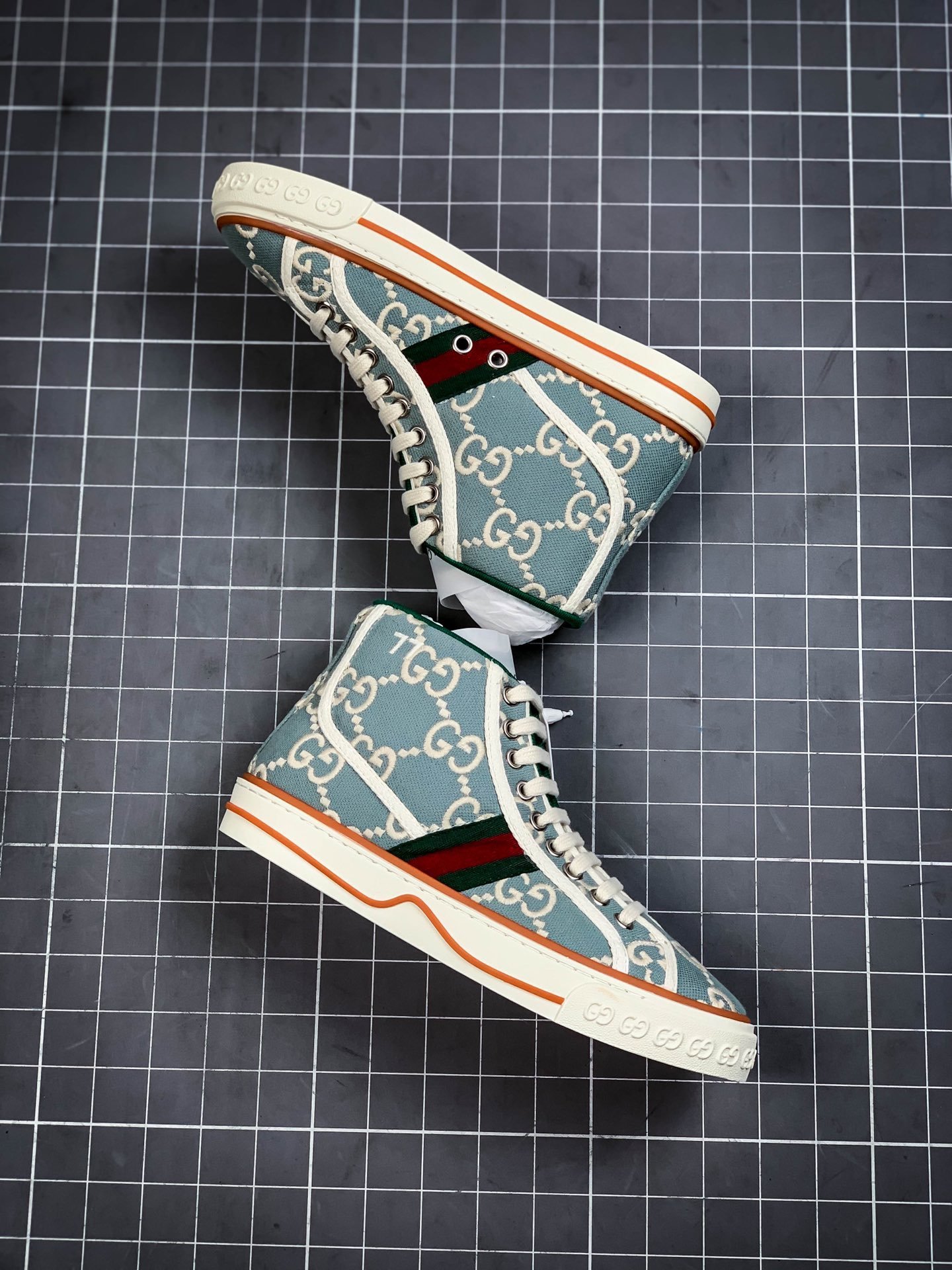 Gucci tennis 1977 gg canvas gt-00ywzofbcm
