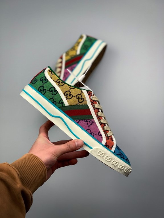 Gucci tennis 1977 gg canvas gt-00yx3e9r41