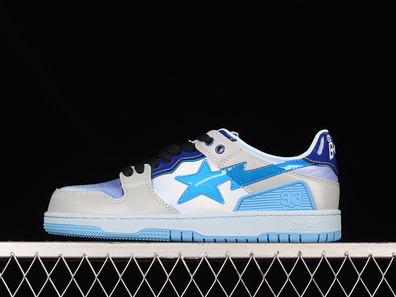 Human made bape sta sk8 to nigo blue/black/grey