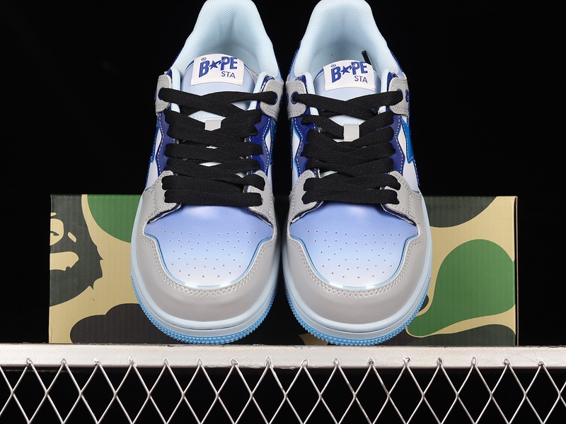 Human made bape sta sk8 to nigo blue/black/grey