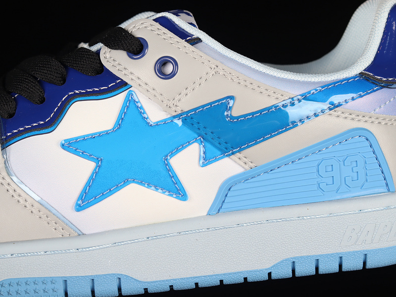 Human made bape sta sk8 to nigo blue/black/grey