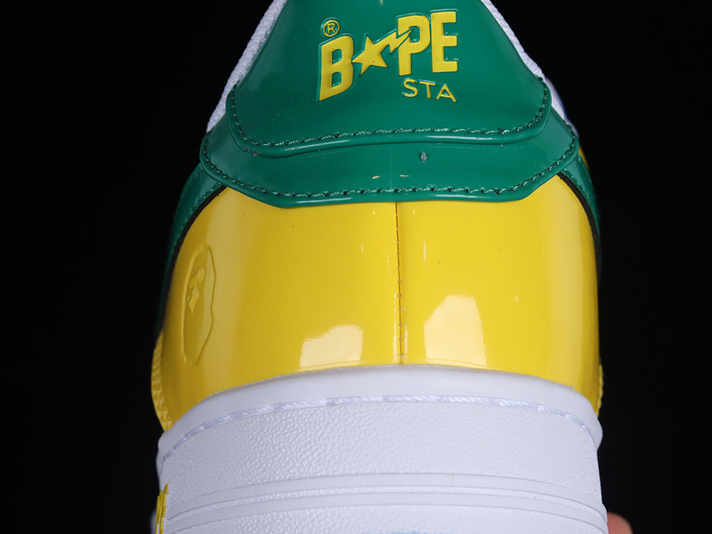 Human made bape sta sk8 to nigo blue/green/yellow-white