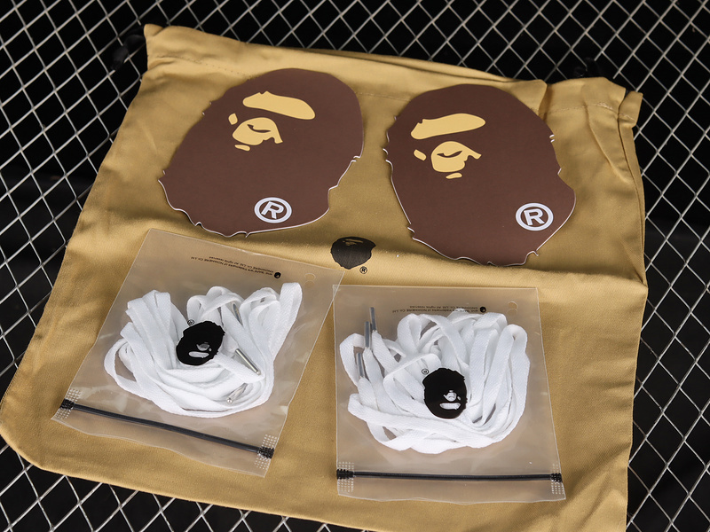 Human made bape sta sk8 to nigo blue/white/multi-color