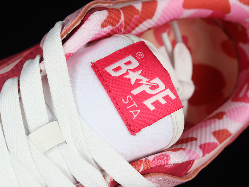 Human made bape sta sk8 to nigo fashion pink/white