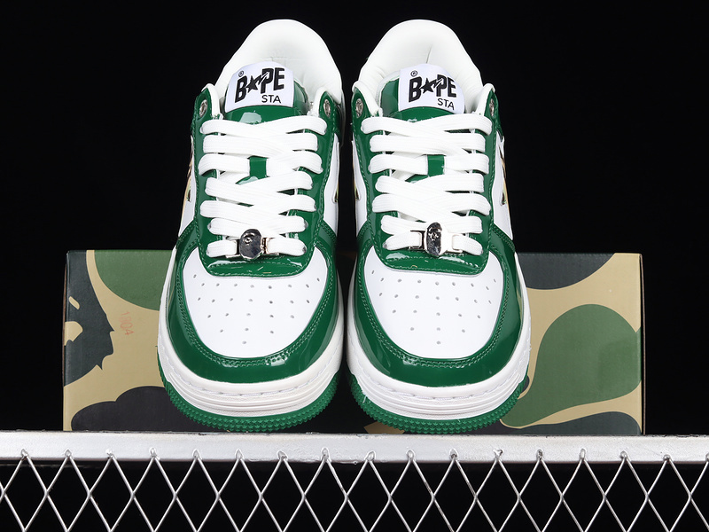 Human made bape sta sk8 to nigo green/camouflage/white