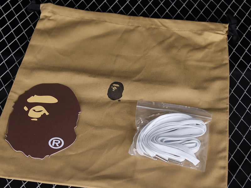 Human made bape sta sk8 to nigo grey/green/yellow-black