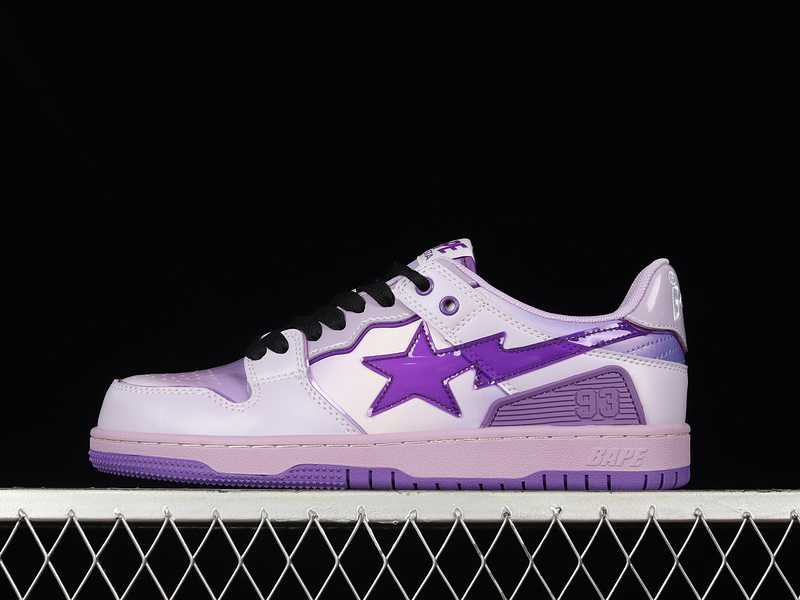Human made bape sta sk8 to nigo purplelight/purpleblack