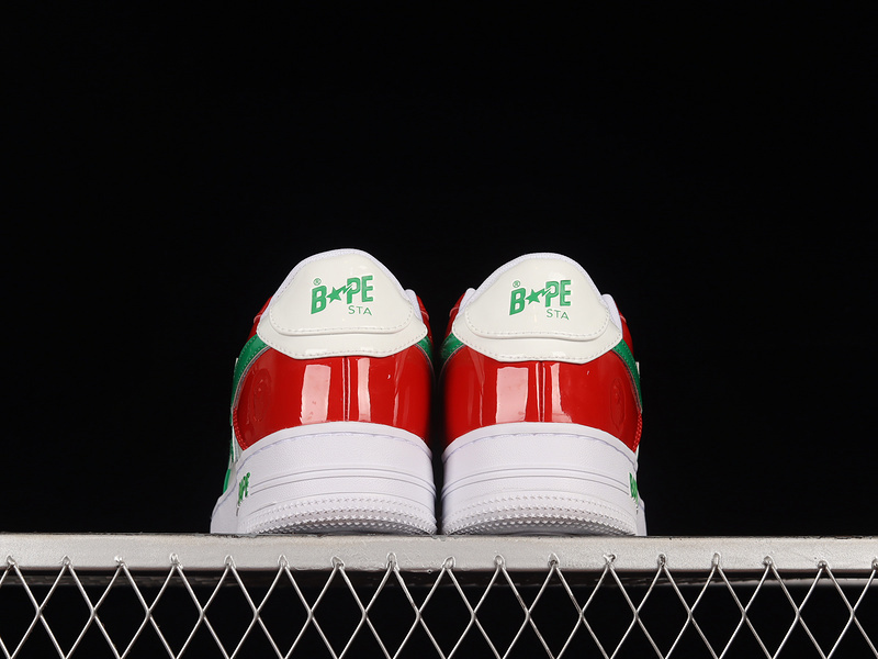 Human made bape sta sk8 to nigo white/green/red