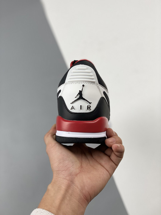 Jordan legacy 312 low 23 white black red fj7221-101