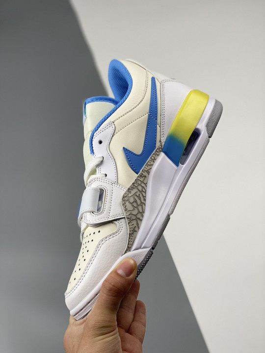 Jordan legacy 312 low 23 white/university blue fj7223-141