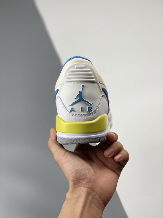 Jordan legacy 312 low 23 white/university blue fj7223-141