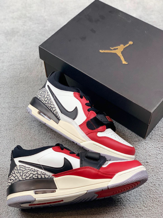 Jordan legacy 312 low chicagowhite/university red-black