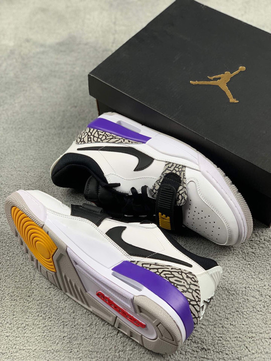Jordan legacy 312 low lakers cd7069-102