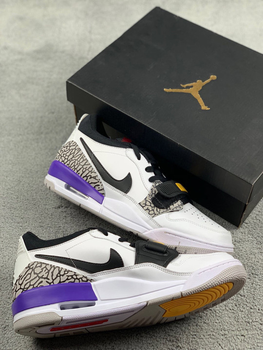 Jordan legacy 312 low lakers cd7069-102