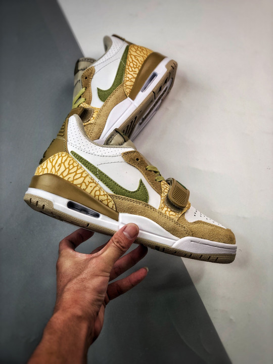 Jordan legacy 312 low olive and gold tones dx9260-001