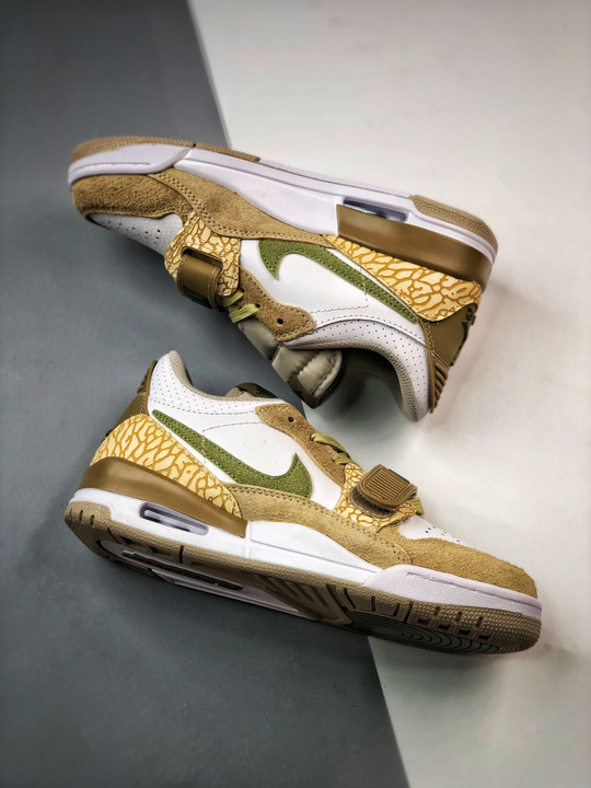Jordan legacy 312 low olive and gold tones dx9260-001