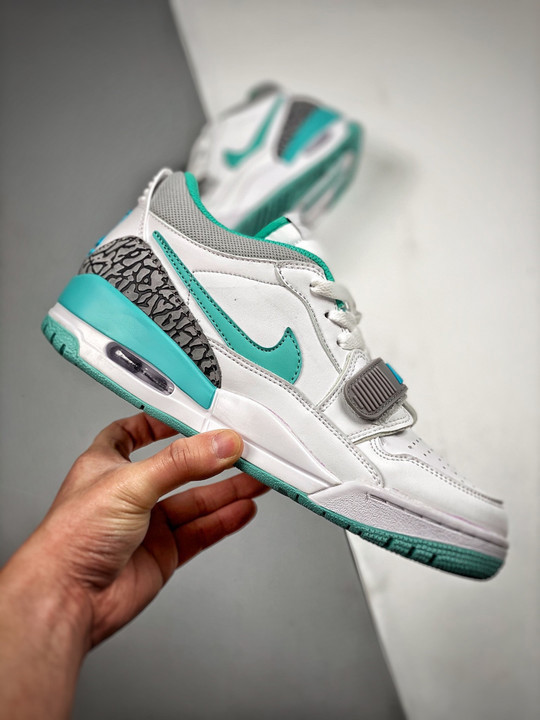 Jordan legacy 312 low white turquoise cd7069-130
