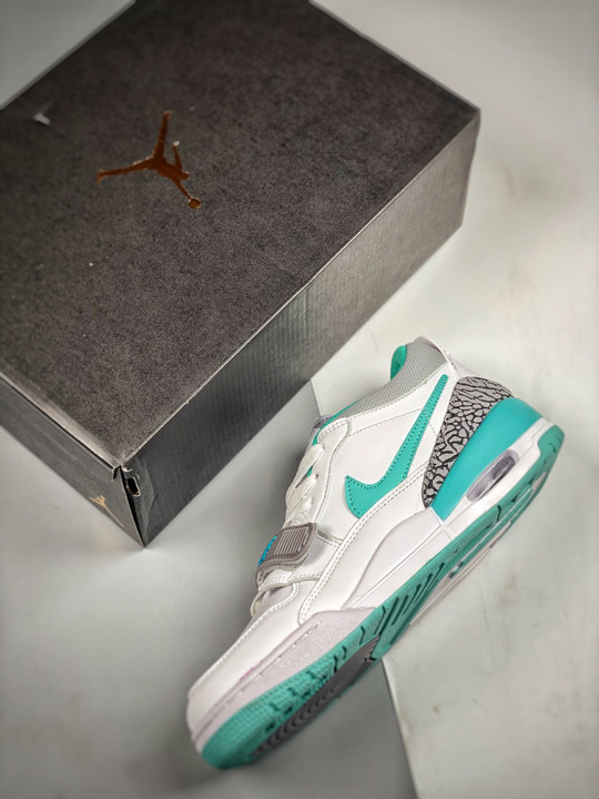 Jordan legacy 312 low white turquoise cd7069-130