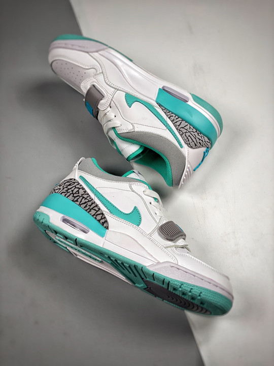 Jordan legacy 312 low white turquoise cd7069-130