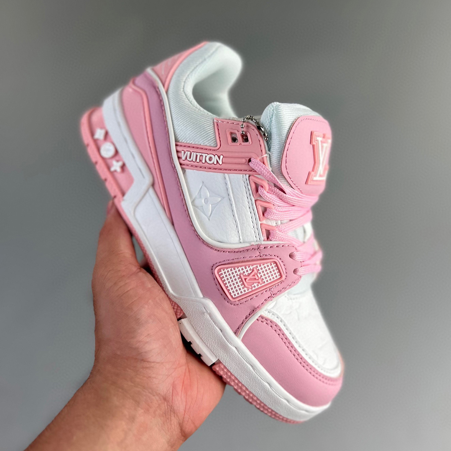 lv pink shoes