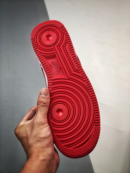 Louis vuitton nike air force 1 low by virgil abloh white red -000kzpkgmwv