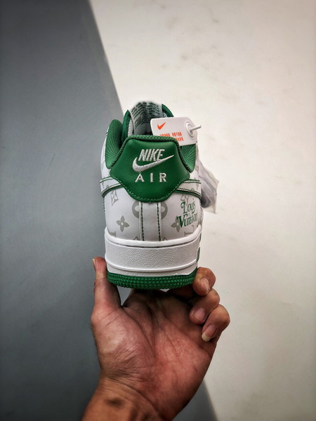 Louis vuitton nike air force 1 low green grey monogram -000kphcosfu