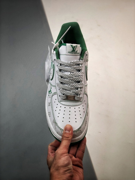 Louis vuitton nike air force 1 low green grey monogram -000kphcosfu