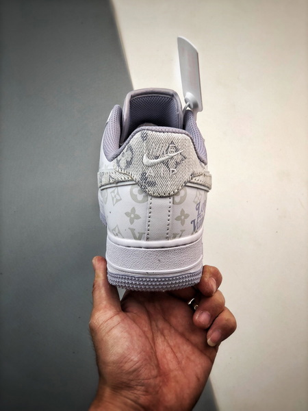 Louis vuitton nike air force 1 low light grey monogram -000lyl7papj