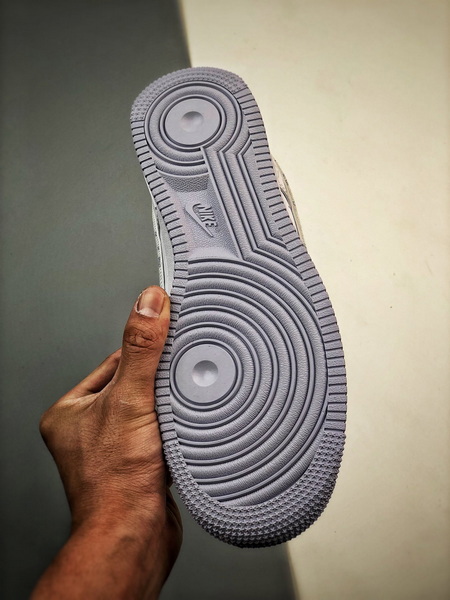 Louis vuitton nike air force 1 low light grey monogram -000lyl7papj