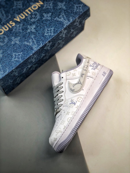 Louis vuitton nike air force 1 low light grey monogram -000lyl7papj