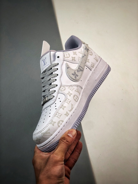 Louis vuitton nike air force 1 low light grey monogram -000lyl7papj