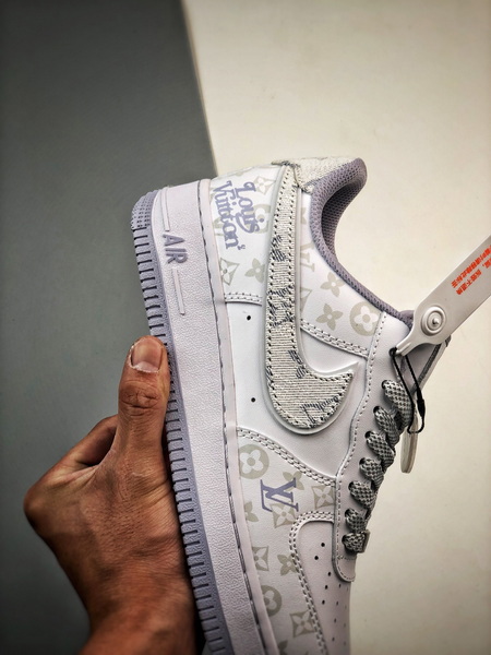 Louis vuitton nike air force 1 low light grey monogram -000lyl7papj